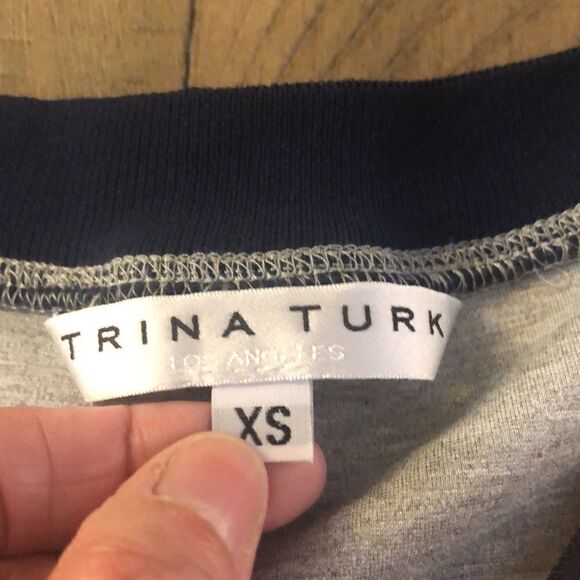 Trina Turk Neon Trim VNeck Athleisure Dress. Run 🏃‍♀️ to your Cocktail 🍹 Party - Picture 10 of 16